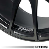 034 Motorsport ZTF-R01 Forged Wheels 21" 5x112 Satin Black by 034 Motorsport 034-604-0010-SB