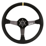 Sparco 368 Steering Wheel Suede Black | 015R368MSN