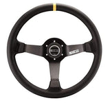 Sparco 345 Steering Wheel Suede Black | 015R345MSN