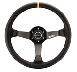 Sparco 345 Steering Wheel Leather Black | 015R345MLN