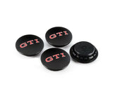 VW/Audi Dynamic Floating Center Caps "GTI Logo" (66mm) - VW / Golf / GTI / R / & More | 000071213E