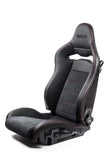 SPARCO Black/Red w/ Gloss Carbon Shell Sparco SPX Special Edition Seat - Right 00974ZGLNRRSDX