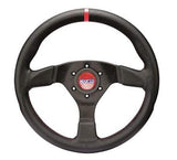 SPARCO Leather / Black / Black Sparco Steering Wheel R383 015R383PLUN