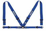 SPARCO Blue Sparco 3in to 2in Competition 4 Point Harness 04716M1AZ