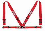 SPARCO Red Sparco 3in to 2in Competition 4 Point Harness 04716M1RS