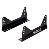 Sparco Steel Tall Black Side Mount | 004901NR