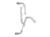 AFE aFe Takeda Exhaust Axle-Back 19-20 Hyundai Veloster N 304SS Polished Dual Tips Exhaust 49-37009-P