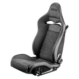 Sparco Seat SPX Leather/Alcantara Black - Left | 00974ZNRSX