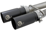 aFe Rebel Series 3in 409 SS Cat-Back Exhaust w/ Black Tips 04-15 Nissan Titan V8 5.6L | 49-46124-B