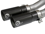 aFe Rebel Series CB Middle-Side Exit SS Exhaust w/ Black Tips 09-16 GM Silverado/Sierra V6/V8 | 49-44070-B