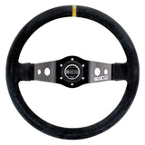 Sparco 215 Steering Wheel Suede Black | 015R215CSN