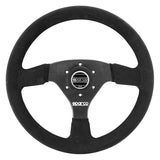 Sparco 323 Wheel Steering Suede Black | 015R323PSNR