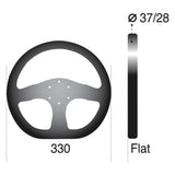 SPARCO Sparco L360 Ring Steering Wheel Suede Black 015TRGS1TUV