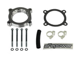AFE aFe 11-14 Ford Mustang/ 11-14 Ford F-150 V6 3.7L Silver Bullet Throttle Body Spacer - Silver 46-33016