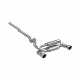 MBRP 2016+ Ford Focus RS 3in Dual Outlet Cat-Back Exhaust T409 SS | S4203409