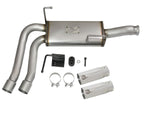 AFE aFe Rebel Series CB Middle-Side Exit SS Exhaust w/ Polished Tips 09-16 GM Silverado/Sierra V6/V8 49-44070-P