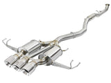 AFE aFe Takeda 3in 304 SS Cat-Back Exhaust w/ Tri-Polished Tips 17-18 Honda Civic Type R L4 2.0L (t) 49-36623-P