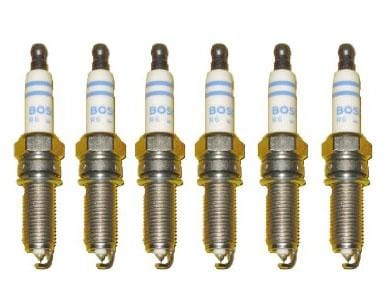 Bosch Spark Plugs - Set of 6 - Bosch (FR7KPP332U) | 3.0T 0242236583-6KT