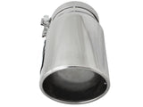 AFE aFe Diesel Exhaust Tip Bolt On Polished 5in Inlet x 6in Outlet x 12in Long 49T50601-P12
