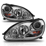 ANZO 2000-2005 Mercedes Benz S Class W220 Projector Headlights Chrome | 121092