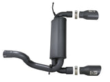 AFE aFe Rebel Series 2.5in 409 SS Axle-Back Exhaust w/ Black Tips 2018+ Jeep Wrangler (JL) V6 3.6L 49-48067-B