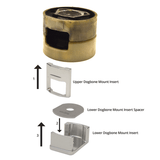 034 Motorsport 034Motorsports Billet Aluminum Upper Dogbone Mount Insert - VW/Audi / 8P A3 / 8J / TT / Mk5 / Mk6 / Golf / GTI / R / Jetta / GLI & More 034-509-1040