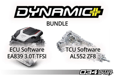 034 Motorsport Tunes 034Motorsport B9 Audi S4/S5/SQ5 EA839 3.0T Dynamic+ Performance ECU & AL552 ZF8 Transmission Tuning Bundle
