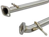 aFe Takeda 16-17 Lexus RC 200T 2.0L (t) 2in. SS Axle-Back Exhaust System w/Polished Tips | 49-36037-P
