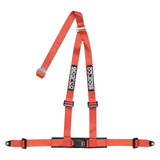 SPARCO Red Sparco 2 Inch 3 Point Bolt-In Harness 04608BV1RS