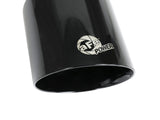 AFE aFe MACH Force-XP 4-1/2in Black OE Replacement Exhaust Tips - 15-19 Dodge Charger/Hellcat 49C32068-B