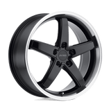 Petrol 20x8.5 et40 / 5x114 / cb76.1 Petrol P1B 20" 5x114.3 Gloss Black W/ Machined Cut Lip 2085P1B405114B76