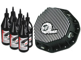 aFe Power Cover Rear Differential w/ 75W-90 Gear Oil Dodge Diesel Trucks 03-05 L6-5.9L | 46-70092-WL
