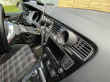 CJM Industries Right Center vent MK7/7.5 GTI & Golf R Single Gauge Pod 2015+ 2020035-MK7-RCV-S