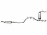 AFE aFe Rebel Series 2.5in 409 SS Cat-Back Exhaust w/ Polished Tips 2018+ Jeep Wrangler (JL) V6 3.6L 49-48066-P