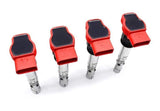 VW/Audi Ignition Coilpack Kit (RED) | 1.8T - Genuine VAG | 06C905115M_qty4