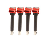 Bosch Ignition Coil Pack Latest Revision (Red Top) - VW/Audi / 2.0T FSI & TSI | 06E905115G
