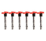 Eldor Ignition Coil Pack Latest Revision (Red Top) - Audi 3.0T V6 / 3.2L V6 | 06E905115G-KT6