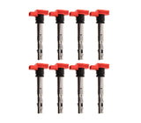 VW/Audi Ignition Coil Pack Latest Revision (Red Top) - Audi 4.2L V8 / RS4 / RS5 / & More | 06E905115G-KT8