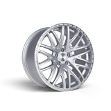 3SDM 18x8 et35 / 5x114.3 / cb73.1 3SDM 0.75 18" 5x114.3 Satin Silver w/ Machined Lip S18805114SH07535