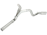 AFE aFe MACHForce XP Exhaust Aluminized Dual Split DPF Back 11-15 GM Diesel Truck V8-6.6L (td) (pol tip) 49-04043-P
