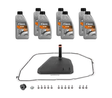 Vaico Tiptronic Automatic Transmission Service Kit with Fluid - Audi B8 A4, A5, Quattro / Q5 / S5 | 0B6325429-KT2