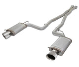 AFE aFe Mach Force-Xp 3in CB Stainless Steel Dual Exhaust System w/Polished Tips 09-15 Cadillac CTS-V 49-34063-P