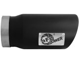 AFE aFe Diesel Exhaust Tip Bolt On Black 5in Inlet x 6in Outlet x 12in Long 49T50601-B12