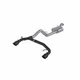 MBRP 21-22 Ford Bronco 2.3/2.7L EcoBoost 2/4-Dr 3in Catback Dual Split Rear Exit BLK AL | S5241BLK