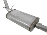 AFE aFe Vulcan Series 3in 304SS Exhaust Cat-Back w/Blk Tip 2019 GM Silverado/Sierra 1500 L4-2.7L (t) 49-34109-B