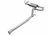 AFE aFe Scorpion 2-1/2in Alum Steel Cat-Back Exhaust w/Pol Tip 07-18 Jeep Wrangler (JK) V6-3.6L/3.8L 49-08045-P