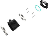 aFe 2020 Vette C8 Silver Bullet Aluminum Throttle Body Spacer / Works With aFe Intake Only - Black | 46-34023B