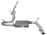 AFE aFe Scorpion 2-1/2in Aluminized Steel Cat Back Exhaust 07-17 Jeep Wrangler V6-3.6/3.8L (4 Dr) 49-08044-1P