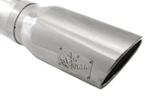 AFE aFe Atlas Exhausts 5in DPF-Back Aluminized Steel Exhaust 2015 Ford Diesel V8 6.7L (td) Polished Tip 49-03064-P