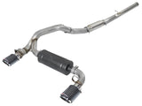 aFe Takeda 3in 304 SS Cat-Back Exhaust System w/ Carbon Fiber Tips 16-18 Ford Focus RS I4-2.3L (t) | 49-33103-C
